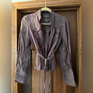 Stylish faded purple jacket